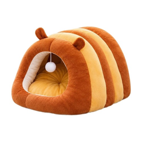 Semi enclosed cat cave - cat,