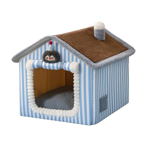 Semi enclosed pet - house, bed
