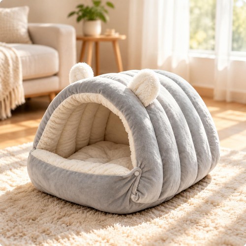 Semi enclosed pet - semi-enclosed, burrow