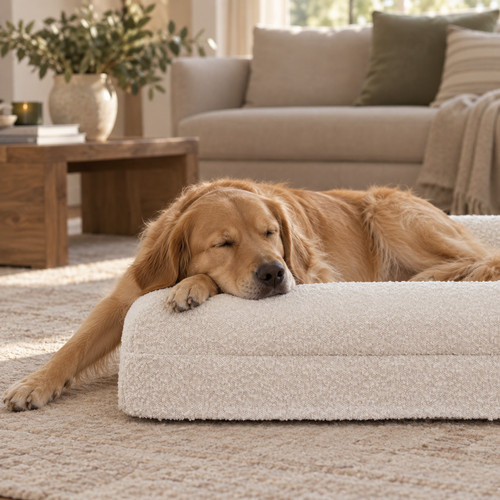Orthopaedic dog bed 94x74cm - dog,