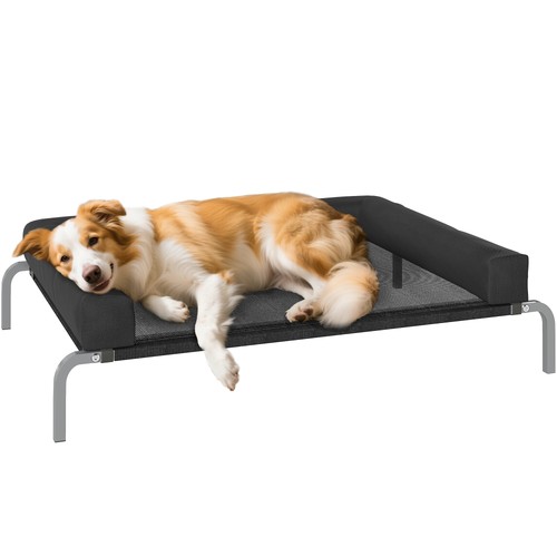 Pawhut elevated dog - pawhut, bed