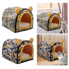 Cat Bed Autumn Winter Semi