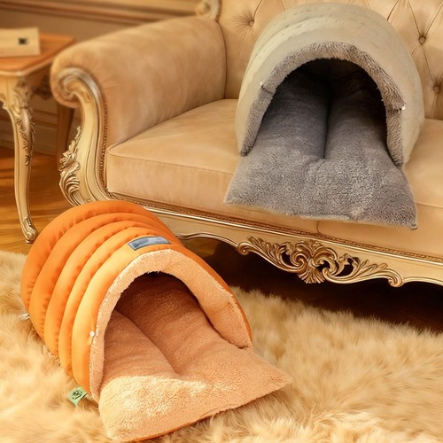 Leather plush cat - cat, house