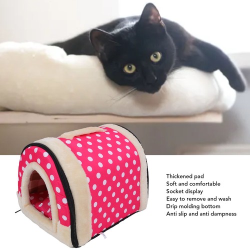Portable pet dog house semi - pet,