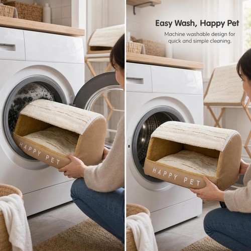 Semi enclosed dog bed - semi,
