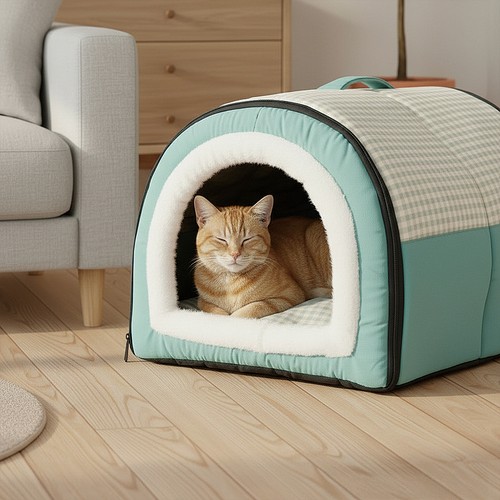 Dog cat bed - cat, house