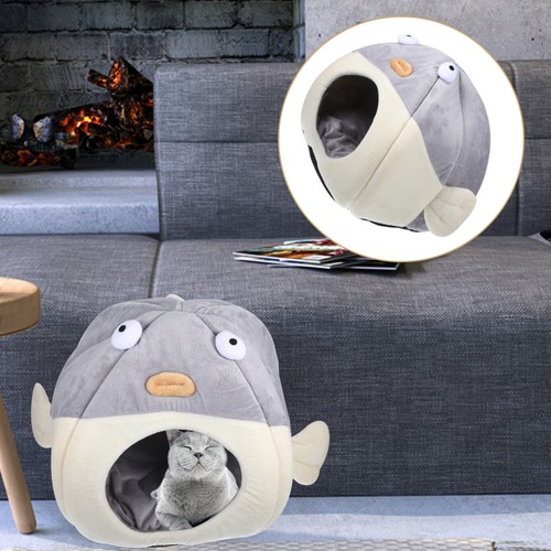 Durable semi enclosed cat cave - durable,