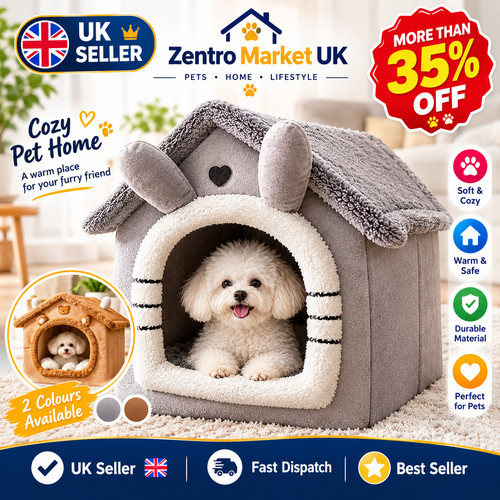 Indoor warm dog house - warm, pet