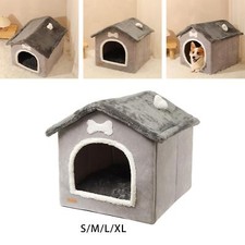 Dog Bed House Semi Enclosed