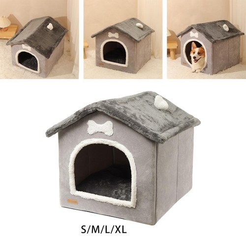 Dog bed house - house, semi