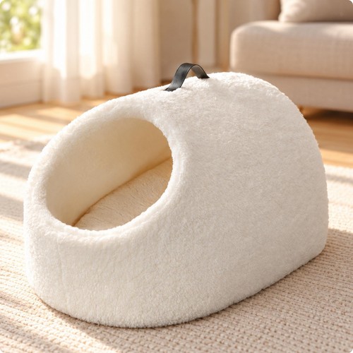 Semi enclosed cat bed - semi-enclosed,