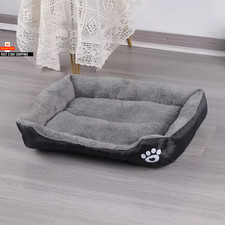 Winter Plush Cat Bed Semi