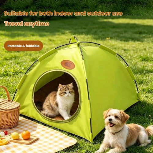Pet tent bed foldable - tent,