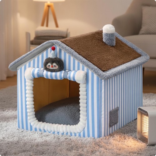 Pet house bed semi enclosed - pet, semi-enclosed