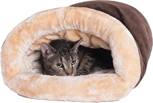 Washable cat sleeping bag warm - bag,